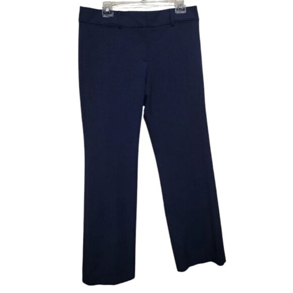 LOFT Women's Blue Dress Trouser Straight Leg Pant  Size 8 - Picture 1 of 8